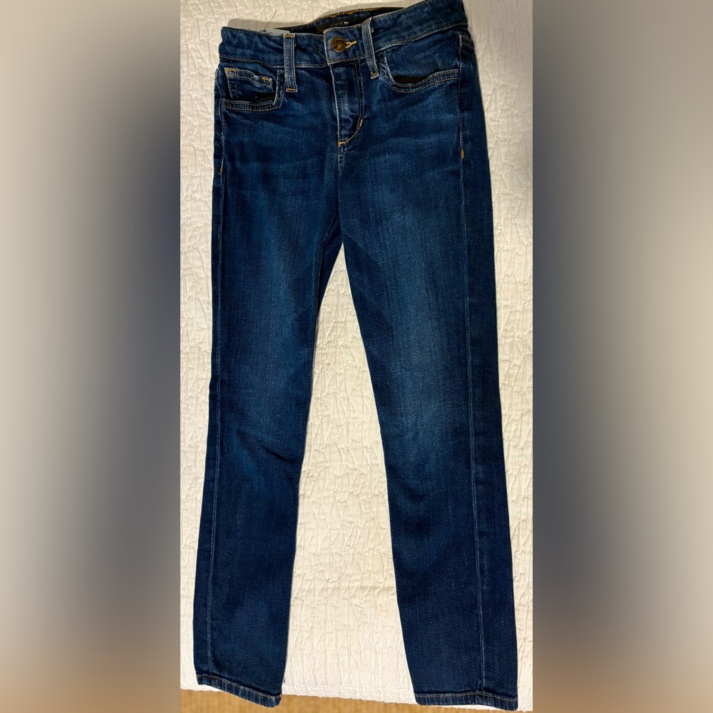 Joe's Jeans Womens Rikki Cropped Dark Wash Jeans Size 24